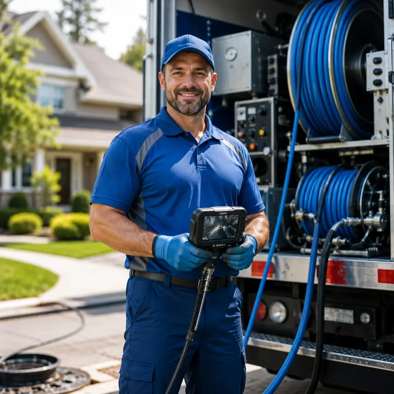 Local outdoor drain cleaning specialists in Carmen, OK